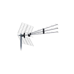 ME - Antenne tv tnt Extérieure Trinappe dvb-t DVB-T2 13,5 dBi f Filtre Passif 4G lte 5G nr 700 800MHZ 43 élé nts