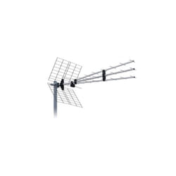 ME - Antenne tv tnt Extérieure Trinappe 31,5 dbi Connecteur f Filtre Préampli Actif 4G lte 5G nr 700 800Mhz 43 élé nts