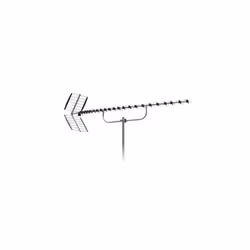 Antenne TV TNT Extérieure 36,5 DBI Connecteur F Filtre Préampli Actif 4G LTE 5G NR 700 800MHZ Puissante 92 éléments Antenne T ...