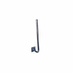Support Mural Bras Coudé Acier Hauteur 75 cm Déport 25cm Diamètre 38mm Ce support mural bras coudé (en forme de L) est pratiq ...