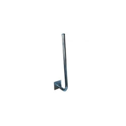 ME - Support Mural Bras Coudé Acier Hauteur 75 cm Déport 25cm Diamètre 38mm Pour Antennes 4G lte 5G, Parabole Satellite, Râteau tnt
