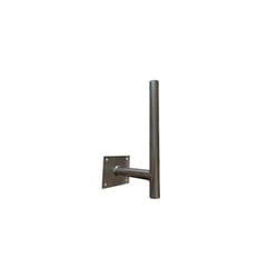 ME - Support Mural Acier Hauteur 45 cm Déport 25cm Diamètre 38mm Pour Antennes 4G lte 5G, Parabole satellite, Râteau tv tnt