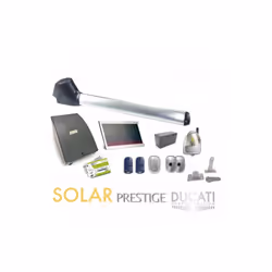 Kit Motorisation Portail Solaire Ducati Home Automation EVO 748 SOLAR MONO 100% autonome fonctionne alimenté par panneau sola ...