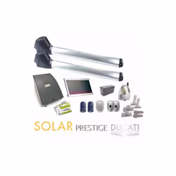 Kit Motorisation Portail Solaire Ducati Home Automation EVO 748 SOLAR FC 100% autonome fonctionne alimenté par panneau solair ...