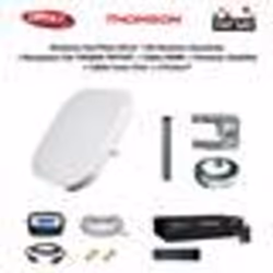 Antenne Sat Plate 40cm - OPTEX - THS806 TNTSAT - Blanc - Gain de conversion : 60 - 65 dB