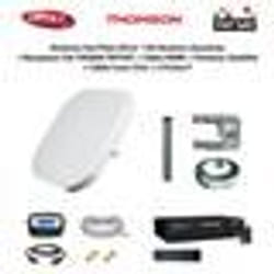 Antenne Sat Plate 40cm - OPTEX - THS806 TNTSAT - Blanc - Gain de conversion : 60 - 65 dB