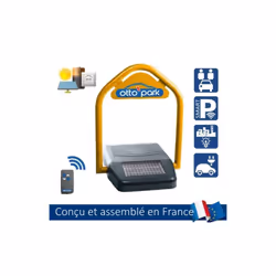 Arceau Réservation Parking Stationnement à Energie Solaire Barrière Autonome + Télécommande Le RESERV’PARC est installé sans ...