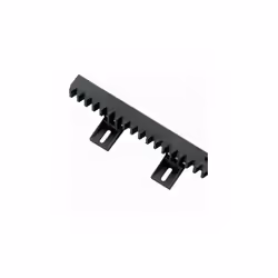 Crémaillère Nylon 6 Attaches Inferieures EA CRENYL Crémaillère nylon avec noyau métallique, module 4, 1 mètre, 28 x 20 mm. Av ...