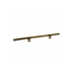 ME - Crémaillère Nylon 4 Attaches Inferieures ea crenyla - 1m 30 x 12 mm, Module 4, Poids maxi du portail coulissant 400kg