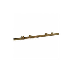 ME - Crémaillère Nylon 6 Attaches Supérieures ea crenyls - Module 4, 1m, 28 x 20mm, Poids maxi du portail coulissant 500kg