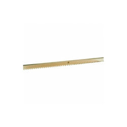 ME - Crémaillère Métal zinguée ea 22X22 - 1 mètre, 22 x 22 mm, Sans support, module 4
