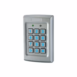 Clavier à code filaire rétro-éclairé en acier inox DIGYELITE- King Gates - 2 sorties - IP67, 12-24V AC/DC Le contrôle d’accès ...