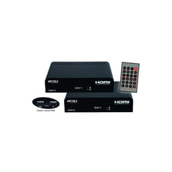 M-e - Transmetteur Audio Vidéo hd cpl 750890 – Sortie Entrée hdmi, ir out, Récepteur et télécommande inclus