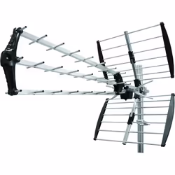 Antenne dextérieur - Trinappe - Réception TNT 470 MHz - 18 dB - Filtre 4-5G intégré - 105 cm