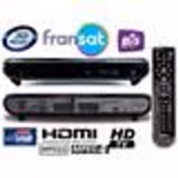 Aston Diva HD Premium Wifi intégré - Décodeur Satellite Numérique TNT HD FRANSAT USB PVR avec carte Viaccess Fransat