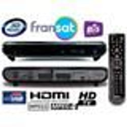 Aston Diva HD Premium Wifi intégré - Décodeur Satellite Numérique TNT HD FRANSAT USB PVR avec carte Viaccess Fransat
