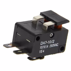 Microswitch 4 cosses DA7-10/2  double