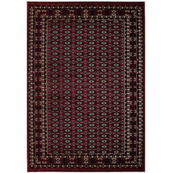 Tapis Salon Chambre Oriental Marocain Classique agadir (Rouge - 240x340cm)