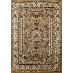Marrakesh - Tapis Salon Chambre Oriental Marocain Classique (Beige - 160x230cm)