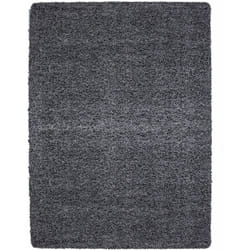 Life - Tapis Shaggy Uni Poils Longs Tapis Salon Chambre Couloir (Anthracite - 160x230cm)