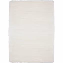 SHAGGY - Tapis Uni - Blanc Ivoire Tout doux et moelleux! Les tapis Shaggy ont un effet laineux qui apporte du charme à votre  ...