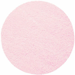 Life - Tapis Rond Shaggy Uni Poils Longs Tapis Salon Chambre (Rose - 120x120cm)