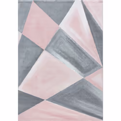 PASTEL - Tapis Géométrique Couleur pastel - Rose & Gris Le tapis PASTEL donnera le ton à votre décoration. L'effet pastel des ...