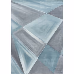 PASTEL - Tapis Géométrique Couleur pastel - Bleu & Gris Le tapis PASTEL donnera le ton à votre décoration. L'effet pastel des ...