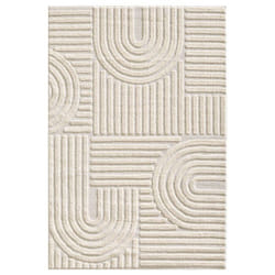 Tapis à relief Lena Crème 240x340cm