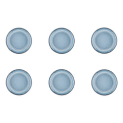 Björn BJ-XPGM assiette Assiette de dîner Rond Grès Bleu 6 pièce(s)
