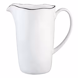 Björn JUG-PURB, Verseuse, 2,4 L, Blanc, Grès, Rond, 125 mm