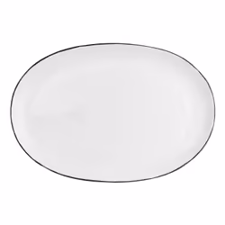 Björn GT-3POPURB assiette Assiette de service Rond Grès Blanc 3 pièce(s)
