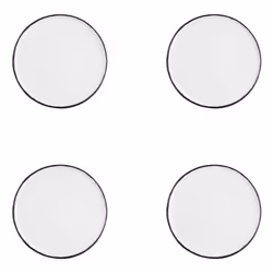Björn BJ-XPPURB, Assiette de dîner, Rond, Grès, Blanc, 16,5 cm, 165 mm