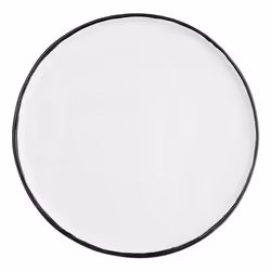 Björn BJ-XPPURB assiette Assiette de dîner Rond Grès Blanc 4 pièce(s)