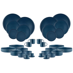 Björn SR-COSCMA kit de vaisselle 36 pièce(s) Grès Bleu