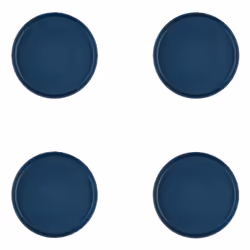 Björn BJ-XPSCMA, Assiette de dîner, Rond, Grès, Bleu, 16,5 cm, 165 mm