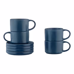 Björn BJ-CMSCMA Tasse Bleu Café 4 pièce(s)