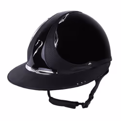 Casque déquitation femme Antarès Shagreen Premium Eclipse Swarovski