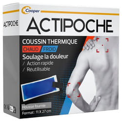 Cooper Actipoche 1 Coussin Thermique 11 x 27 cm