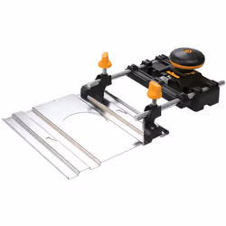 Mécanisme de fixation rapide et simple sur les rails. Compatible avec l'ensemble de la gamme des défonceuses Triton. Le plate ...