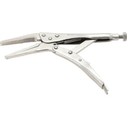 Bgs Technic - Pince etau autobloquante a long bec 225 mm