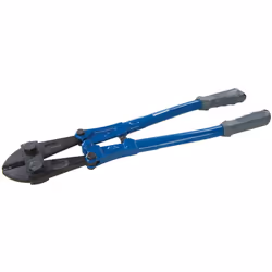 Pince coupe-boulons de 450 mm à mâchoires en acier trempé pour une plus grande longévité. Fort effet de levier limitant l'eff ...