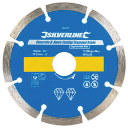 Top promo disque diamant 115 mm a tronconner beton, pierre a jante segmentee