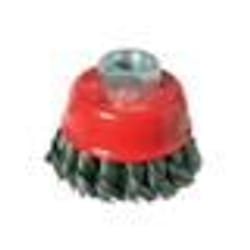 Brosse métallique - BGS TECHNIC - Coupe de 65 mm - Élimine rouille et peinture - Pour métal et pierre
