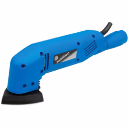 Ponceuse delta de 180 W triangulaire, équilatérale et puissante. Ponceuse Delta pourvue d'une tubulure d'extraction des pouss ...