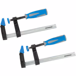 Lot de 2 serre-joints de menuisier de 150 mm. Offre spéciale d'une paire de serre joints multi-usages. Serre-joints de qualit ...