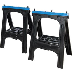 Lot de 2 chevalets treteaux robustes anti derapants repliables charge 200 kg