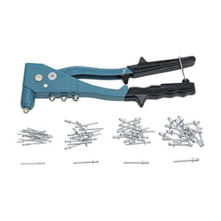 Bgs Technic - Lot de pince manuelle a riveter 2,4 / 3,2 / 4,0 / 4,8 mm 250 mm et 60 rivets