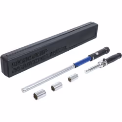 Clé dynamométrique pour le serrage contrôlé des roues de voiture de toutes marques. Convient pour les boulons de roue à filet ...