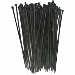 100 serre câbles attaches fils rilsan noirs de 200 x 3.5 mm. Colliers de serrage universels type "Rilsan®" en Nylon/Polyamide ...